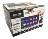 Autoestéreo Pantalla 2 DIN Steelpro CARBON-72MP Bluetooth Control Remoto Cámara de Reversa - Audioshop México lo mejor en Car Audio en México -  Steelpro