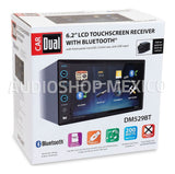 Autoestereo 2 DIN Dual DM529BT Con Bluetooth 6.2 Sd - Audioshop México lo mejor en Car Audio en México -  Dual