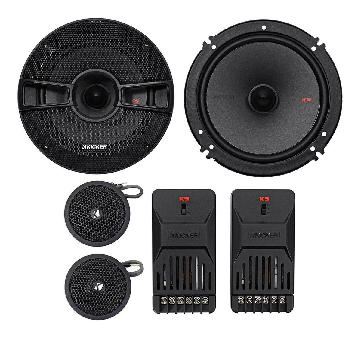 Set de Medios Kicker KSS650 250 Waytts 6.5 Pulgadas 4 Ohms - Audioshop México lo mejor en Car Audio en México -  Kicker