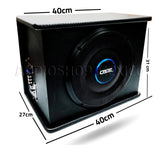 Cajón Amplificado 10 Pulgadas Carbon CA-BX208010ET 800 W Tipo Maletero - Audioshop México lo mejor en Car Audio en México -  Audioshop México