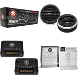 Set de Tweeters con Crossovers DB Drive Euphoria ES9 1T 250 Watts 1 Pulgada 85 Watts RMS - Audioshop México lo mejor en Car Audio en México -  Euphoria