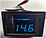 Voltímetro Digital Rectangular Rock Series DV300 Pantalla Digital Azul - Audioshop México lo mejor en Car Audio en México -  Rock Series