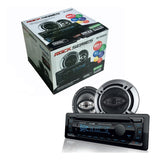 Paquete Estéreo Bluetooth CD AUX + Bocinas 6.5" Rock Series RKS-PK8500BT - Audioshop México lo mejor en Car Audio en México -  Rock Series