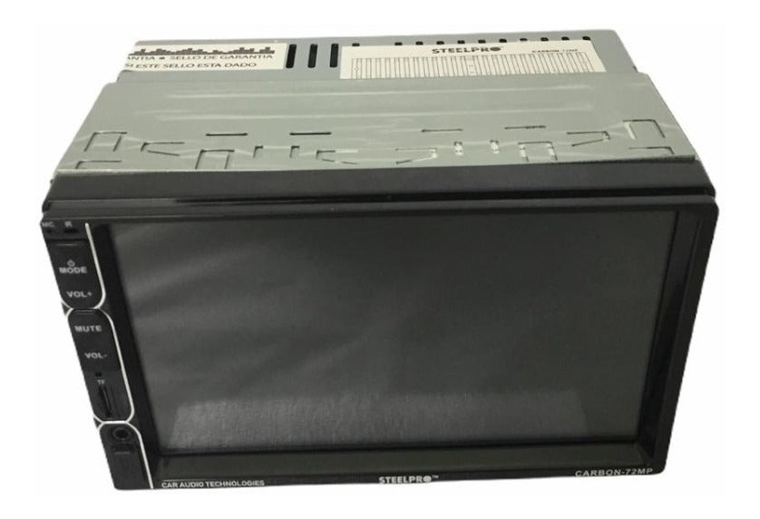 Autoestéreo Pantalla 2 DIN Steelpro CARBON-72MP Bluetooth Control Remoto Cámara de Reversa - Audioshop México lo mejor en Car Audio en México -  Steelpro