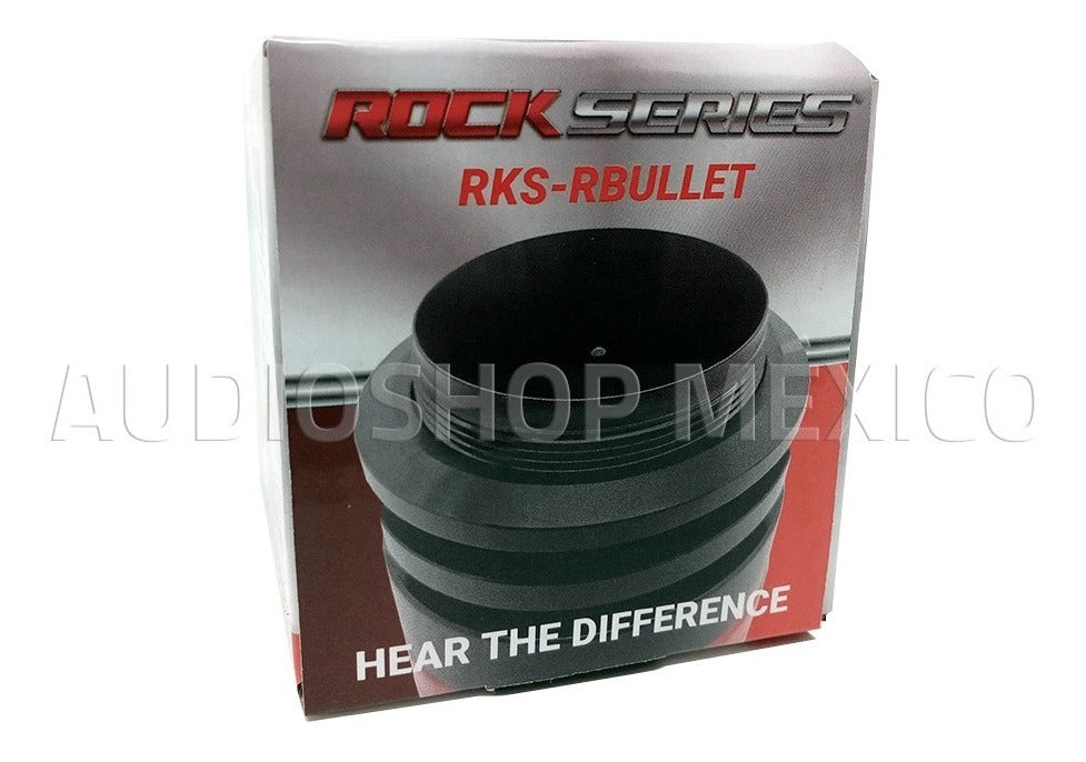 Tweeters Tipo Bala para Competencias Rock Series RKS-RBULLET 500 Watts 1 Pulgada 4 Ohms Open Show (Venta por par) - Audioshop México lo mejor en Car Audio en México -  Rock Series