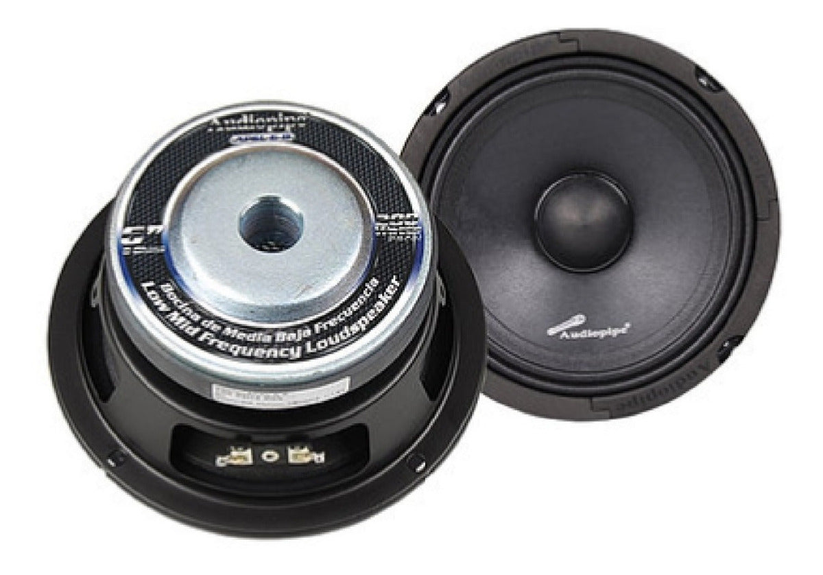 Medios Rangos Audiopipe APSL-6-C 200 Watts 6.5 Pulgadas 8 Ohms (Venta por par) - Audioshop México lo mejor en Car Audio en México -  Audiopipe