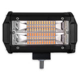 LED de Trabajo Dual Color 24 LEDS Lumen ATV LM-5924D 36 Watts 5.5 Pulgadas 2520 Lúmenes 6000k 13 Funciones Carcasa de Aluminio