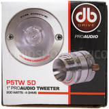 Tweeter de Bala DB Drive P5TW 5D 200 Watts 1.75 Pulgadas 4 Ohms Open Show SPL (Venta individual)