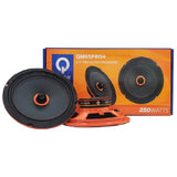 Par De Bocinas Quantum Qm65pro4 250 Watts 6.5" 150 Rms 4 Ohms - Audioshop México lo mejor en Car Audio en México -  Quantum Audio