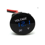 Voltímetro Digital Tipo Socket Rock Series RKS-DV210 Pantalla LCD 3 Dígitos Monitorear Voltaje Autos