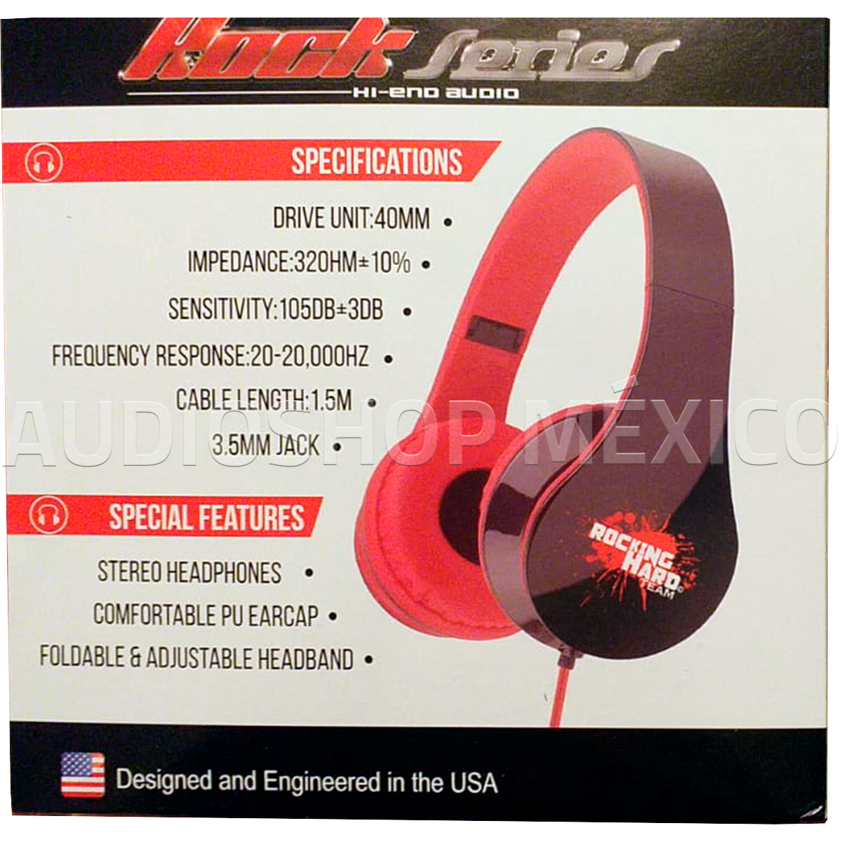 Auriculares con cable Jack 3.5 mm EP-105