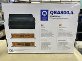 Amplificador Full Range 4 Canales Quantum QEA800.4 3200 Watts Clase AB 2 Ohms - Audioshop México lo mejor en Car Audio en México -  Quantum