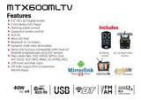 Autoestéreo 2 DIN MTX Audio MTX600MLTV Usb Dvd Bluethooth Tv Digital Mirrorlink - Audioshop México lo mejor en Car Audio en México -  MTX Audio