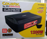 Subwoofer Amplificado Coustic CO-68SWS 1200 Watts 6x8 Pulgadas - Audioshop México lo mejor en Car Audio en México -  Coustic