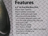 Par De Medios Rangos Treo TR-6MBS 6.5" 430w Con Recubrimiento De Goma Negro - Audioshop México lo mejor en Car Audio en México -  Treo