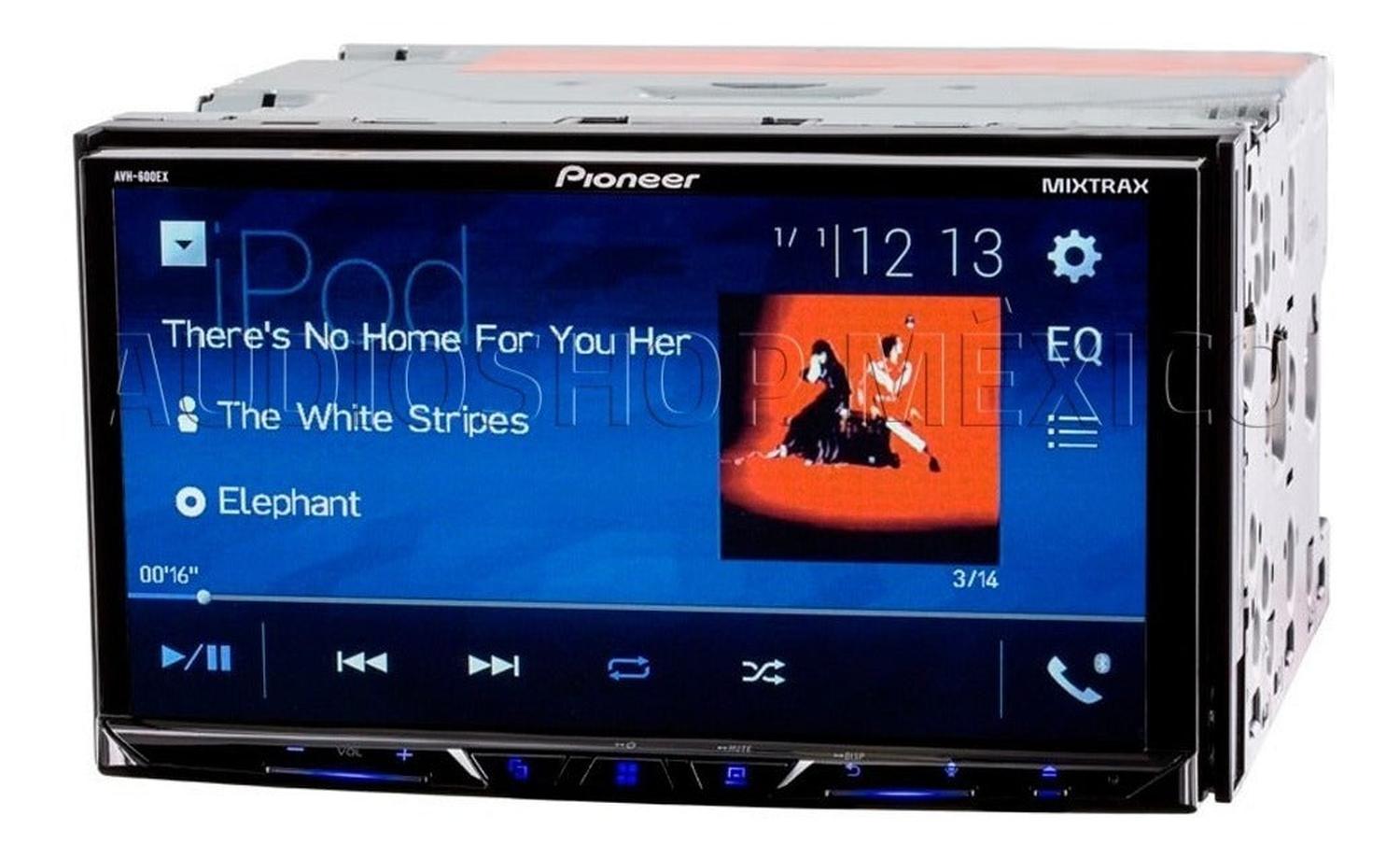 Autoestéreo 2 DIN Pioneer AVH-600EX con Bluetooth, USB, AUX, Spotify Doble Din - Audioshop México lo mejor en Car Audio en México -  Pioneer