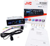 Autoestereo con Pantalla 1 DIN JVC KD-X560BT Bluetooth MP3 iPhone Android USB