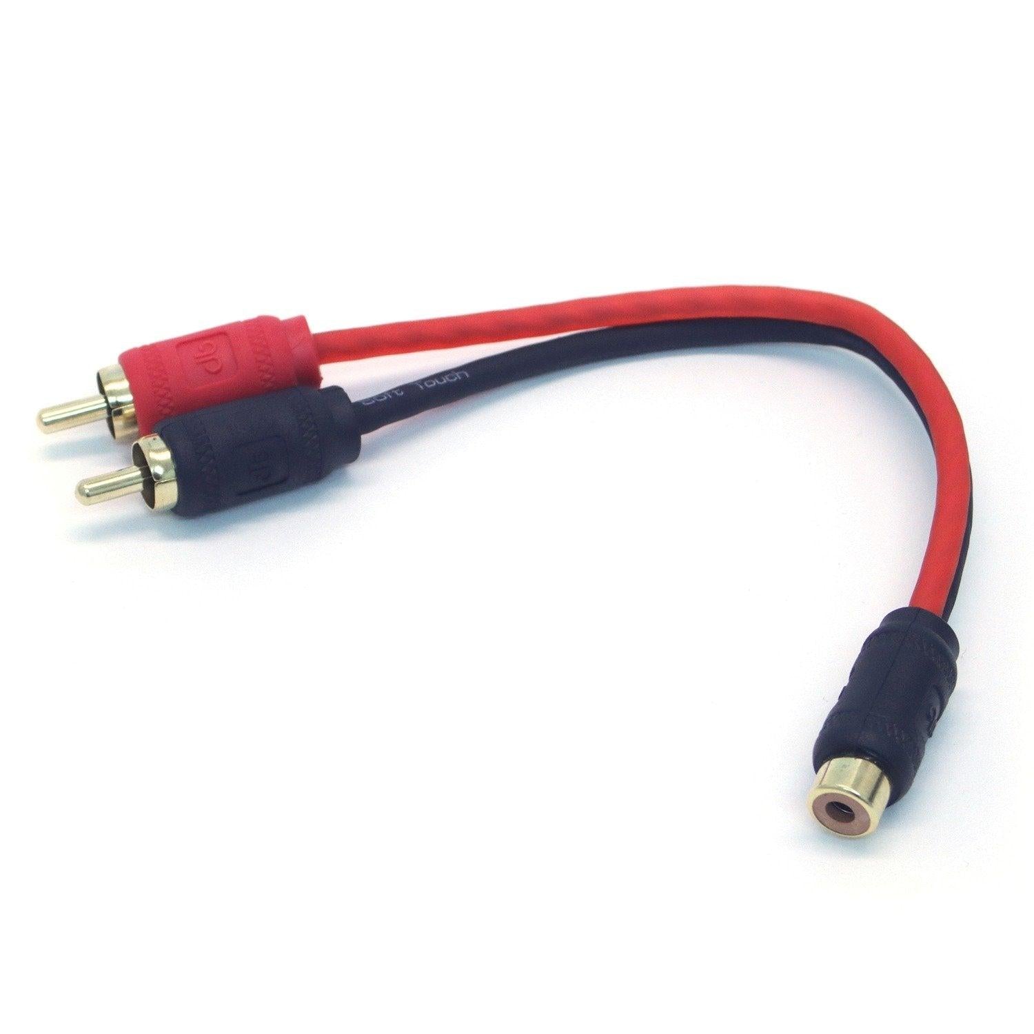 Cable RCA DB Link MEY2M 1 Hembra a 2 Macho Tipo Y 100% Cobre libre de oxígeno - Audioshop México lo mejor en Car Audio en México -  DB Link
