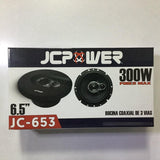 Bocinas Coaxiales Jc Power Jc-653 300 Watts 6.5 Pulgadas 3 Vías - Audioshop México lo mejor en Car Audio en México -  JC Power