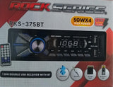 Autoestéreo 1 DIN Rock Series RKS-375BT Entrada USB, Bluetooth, SD, AUX y MP3 Carátula Fija con Cont - Audioshop México lo mejor en Car Audio en México -  Rock Series