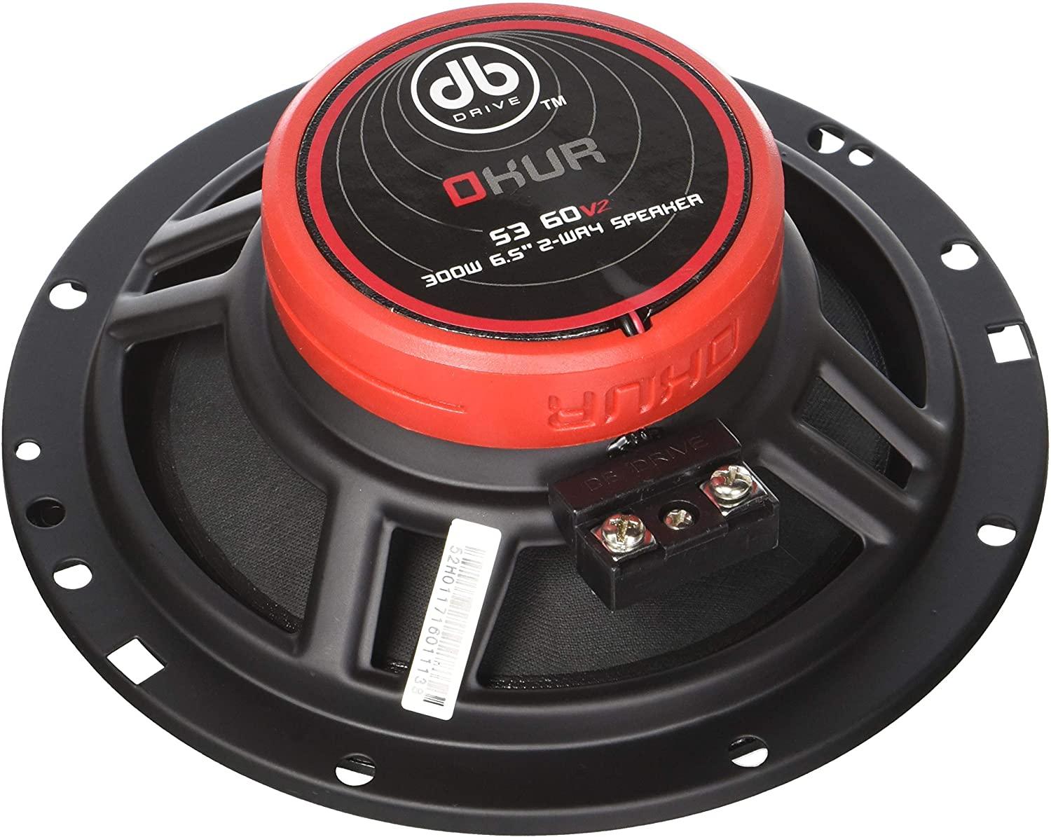 Bocinas Coaxiales DB Drive S3 60v2 300 Watts 6.5 Pulgad ... - Audioshop México lo mejor en Car Audio en México -  DB Drive