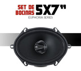 Bocinas Coaxiales Euphoria Audio ES5 57 180 Watts 5x7 Pulgadas 2 Vías - Audioshop México lo mejor en Car Audio en México -  Euphoria Audio