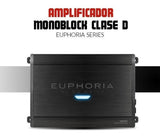 Amplificador Monoblock Euphoria M2250 2250 Watts Clase D 2 Ohms - Audioshop México lo mejor en Car Audio en México -  Euphoria Audio