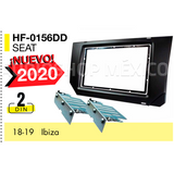 Frente Base Autoestéreo 2 DIN HF Audio HF-0156DD Seat Ibiza 2017-2019 - Audioshop México lo mejor en Car Audio en México -  HF Audio