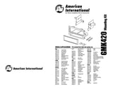 Frente Base Autoestéreo 1 DIN American International GMK420 Isuzu Suzuki Toyota Buick 1990-2012 - Audioshop México lo mejor en Car Audio en México -  American International