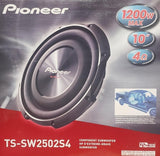 Subwoofer Plano para Auto Pioneer TS-SW2502S4 1200 Watts 10 Pulgadas 4 Ohms Bobina Sencilla - Audioshop México lo mejor en Car Audio en México -  Pioneer