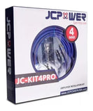 Kit De Instalación Calibre 4 JC Power JC-KIT4PRO 17 Pies 5.18 metros Porta Fusible AFS