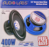 Medio Rango Open Show Audio Labs ADL-65OS3 400 Watts 6.5 Pulgadas 4 Ohms 75 Watts RMS - Audioshop México lo mejor en Car Audio en México -  Audio Labs