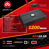 Paquete DB Drive de 2 Subwoofers de 10" SPW10D4 + Amplificador Monoblock SPA12.1D + Kit Instalación - Audioshop México lo mejor en Car Audio en México -  DB Drive