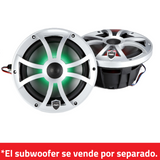 Rejilla Marina Wet Sounds REVO FA 8 XS-S GRILLE para Subwoofers REVO de 8 Pulgadas Color Plata - Audioshop México lo mejor en Car Audio en México -  Wet Sounds