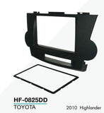 Frente Base Autoestéreo 2 DIN HF Audio HF-0825DD Toyota Highlander 2008-2011 - Audioshop México lo mejor en Car Audio en México -  HF Audio