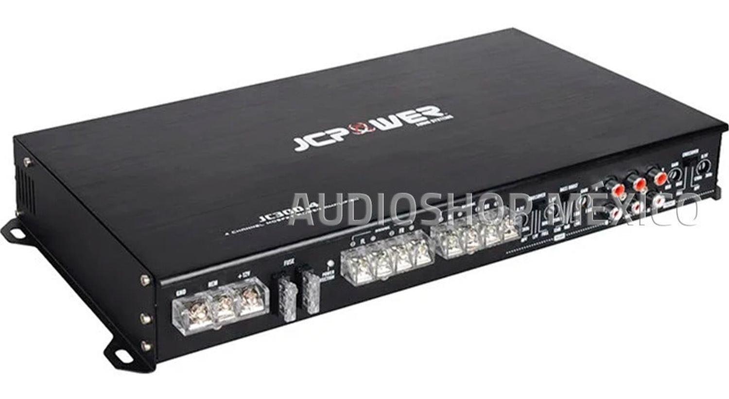 Amplificador 4 Canales Jc Power Jc300.4 600 Watts Clase Ab – Audioshop  México lo mejor en Car Audio en México