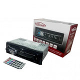 Autoestéreo 1 DIN Audiodrift KP-1737BT con Bluetooth, CD, USB, AUX y Radio AM/FM