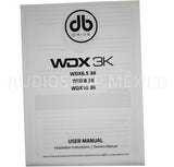 Subwoofer Profesional DB Drive WDX10 3K 1500 Watts 10 P ... - Audioshop México lo mejor en Car Audio en México -  DB Drive