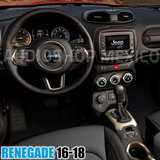Frente Base Autoestéreo 2 DIN HF Audio HF-0692DD Jeep Renegade 2016-2018 - Audioshop México lo mejor en Car Audio en México -  HF Audio