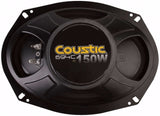 Bocinas 6x9 Pulgadas Coustic 694C 150 Watts 4 Ohms - Audioshop México lo mejor en Car Audio en México -  Coustic