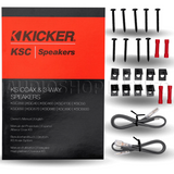 Bocinas Coaxiales Kicker KSC40 150 Watts 4 Pulgadas 2 Vías - Audioshop México lo mejor en Car Audio en México -  Kicker