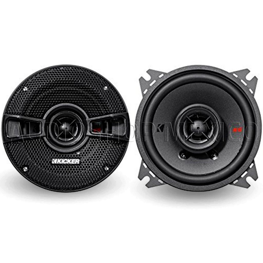 Bocinas Coaxiales Kicker KSC40 150 Watts 4 Pulgadas 2 Vías