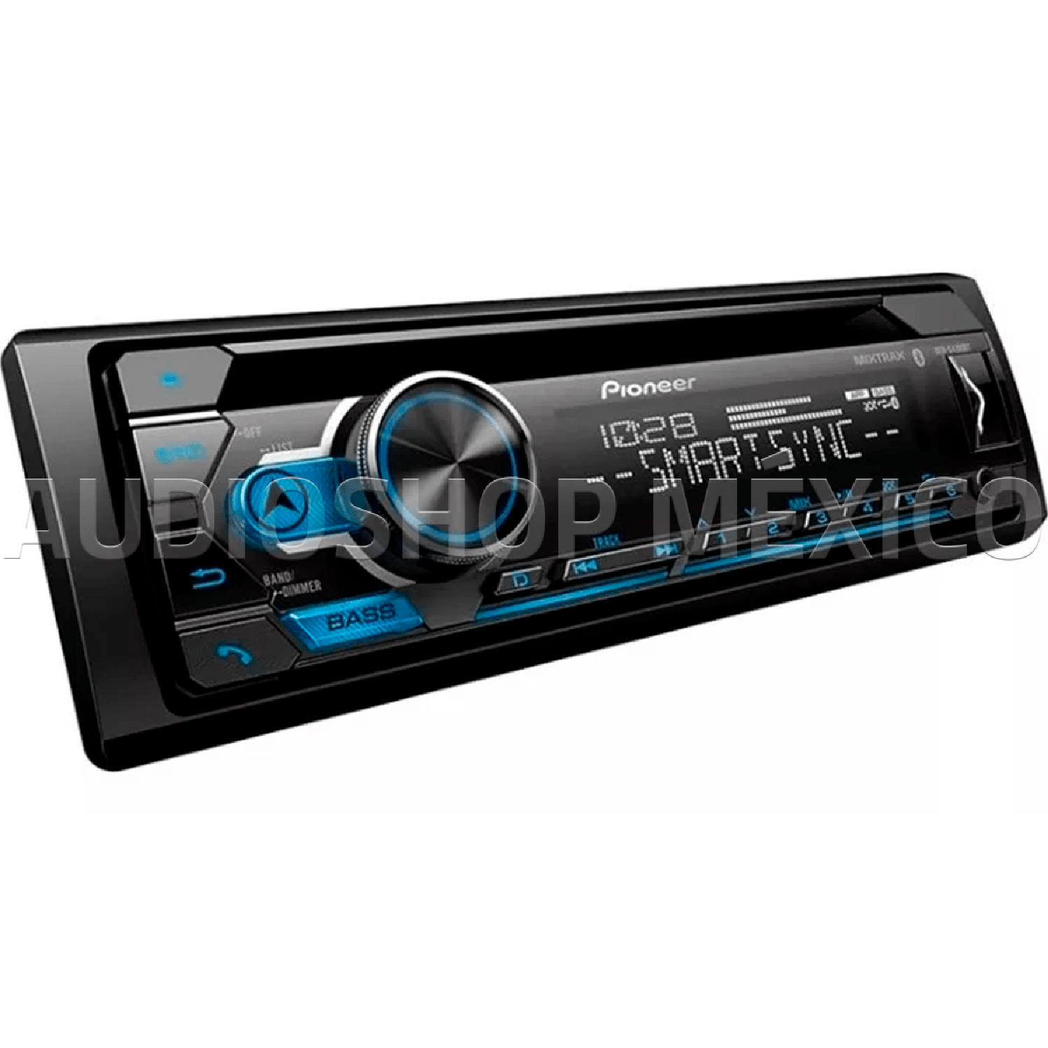 Autoestéreo 1 DIN Pioneer DEH-S4100BT Bluetooth USB MP3 Android iPhone Spotify - Audioshop México lo mejor en Car Audio en México -  Pioneer