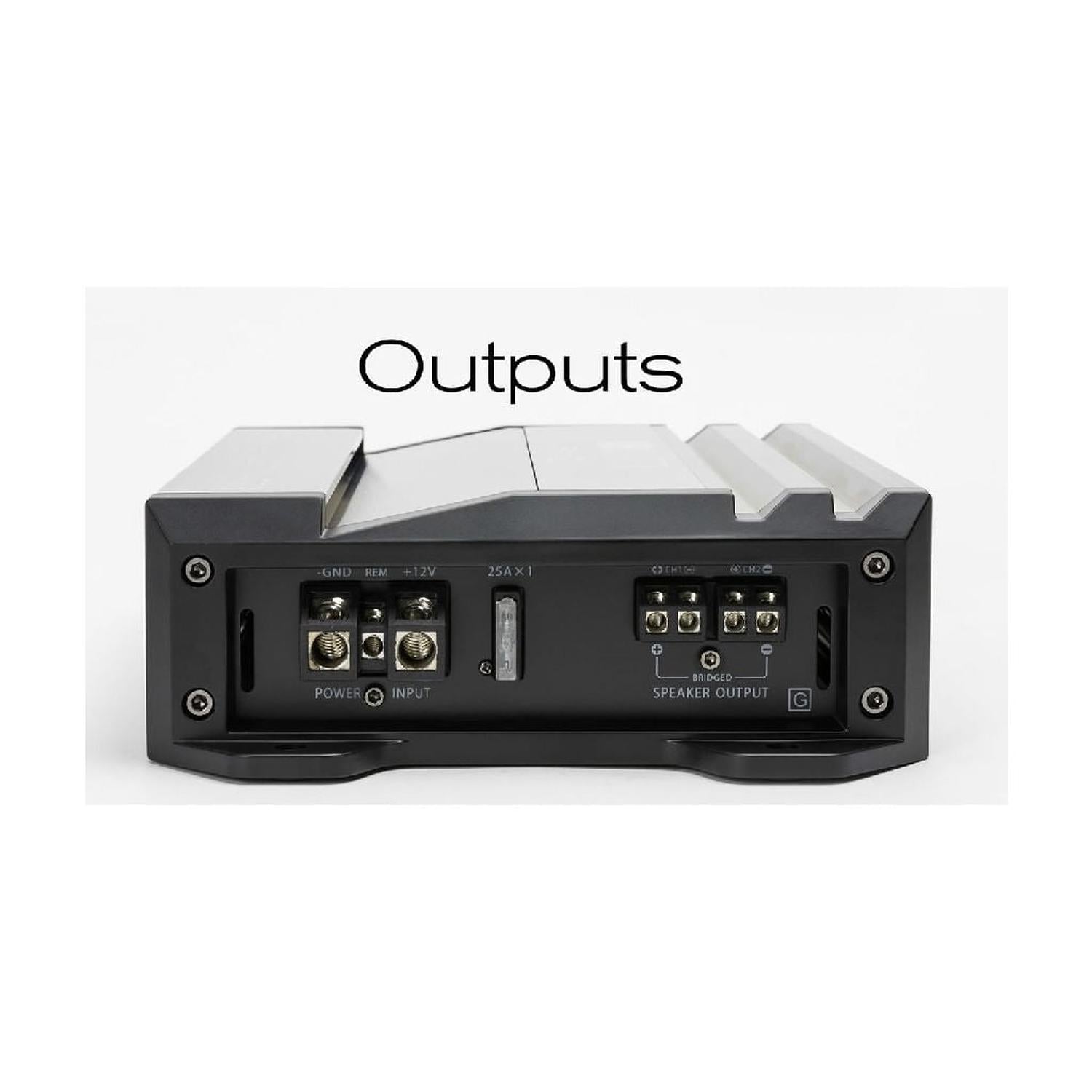 Amplificador 2 Canales para automóvil MB Quart FA1-200.2 200 Watts 4 Ohms Clase A/B Formula Series - Audioshop México lo mejor en Car Audio en México -  MB Quart