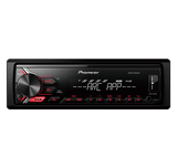Autoestéreo 1 Din Pioneer MVH-X195UI con USB, AUX y Radio AM/FM - Audioshop México lo mejor en Car Audio en México -  Pioneer