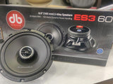 Bocinas DB Drive Euphoria Audio ES3 60 150 Watts 6.5 Pulgadas 4 Ohms 50 Watts RMS 2 Vías - Audioshop México lo mejor en Car Audio en México -  Euphoria Audio
