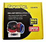 Kit de Cableado para Instalación de Amplificador Coustic CO-KIT8 Calibre 8 70% Cobre Libre de Oxígen - Audioshop México lo mejor en Car Audio en México -  Coustic