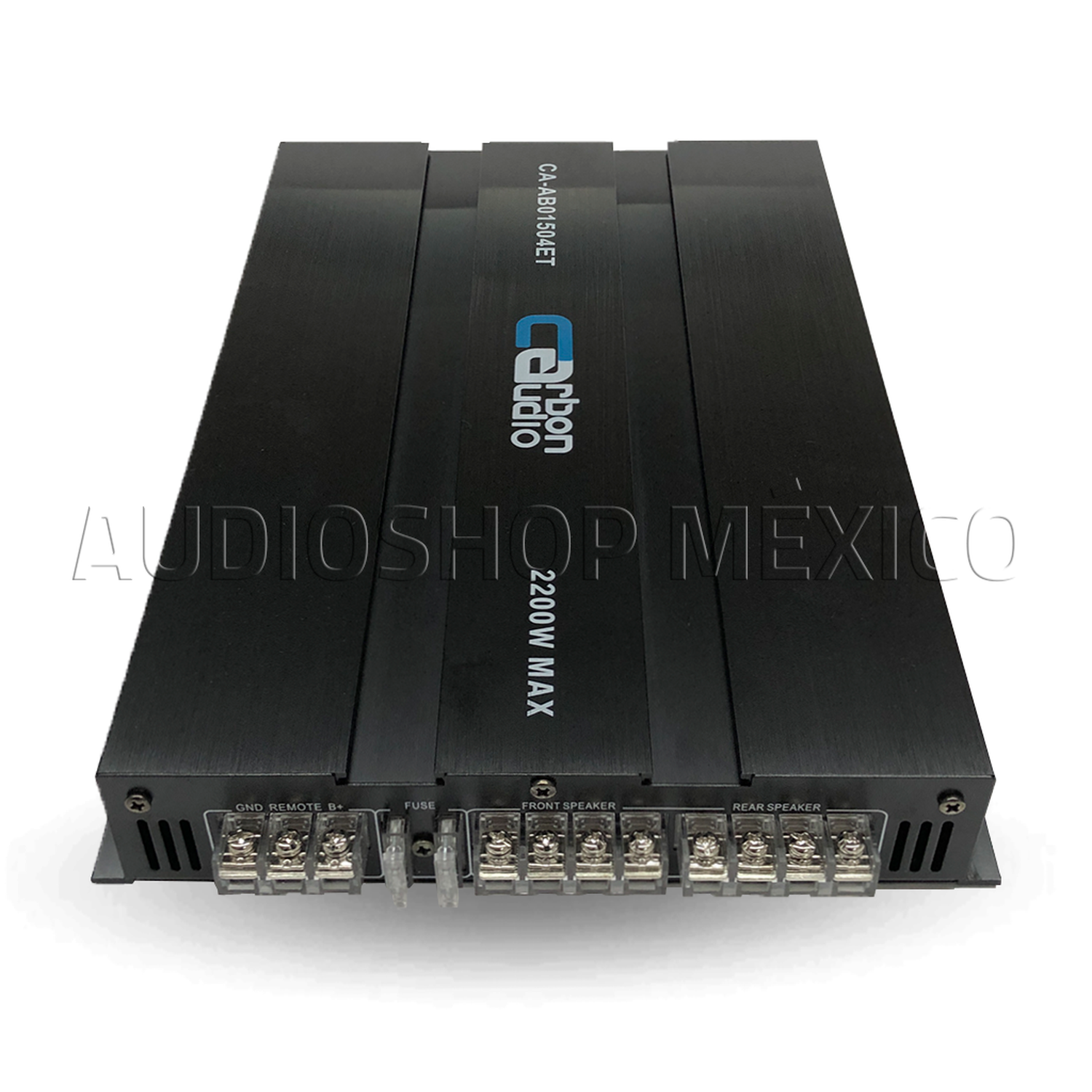 Amplificador 4 Canales Carbon Audio CA-AB01504ET 2200 Watts Clase AB - Audioshop México lo mejor en Car Audio en México -  Carbon Audio