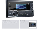 Autoestéreo 2 DIN HF Audio HF-125UB con Bluetooth, USB, AUX y Radio AM/FM - Audioshop México lo mejor en Car Audio en México -  HF Audio