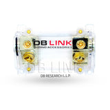 Portafusible ANL DB Link ANLFH01X 2 Entradas Calibre 0 GA Chapado en Oro - Audioshop México lo mejor en Car Audio en México -  DB Link